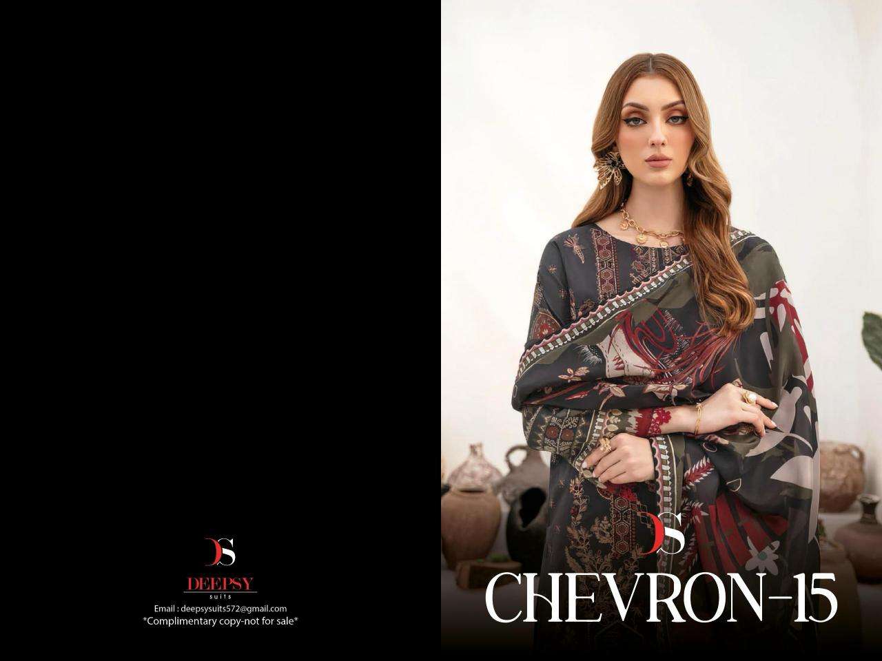 deepsy suits Cheveron-15 Unstitched dress materials wholesalers