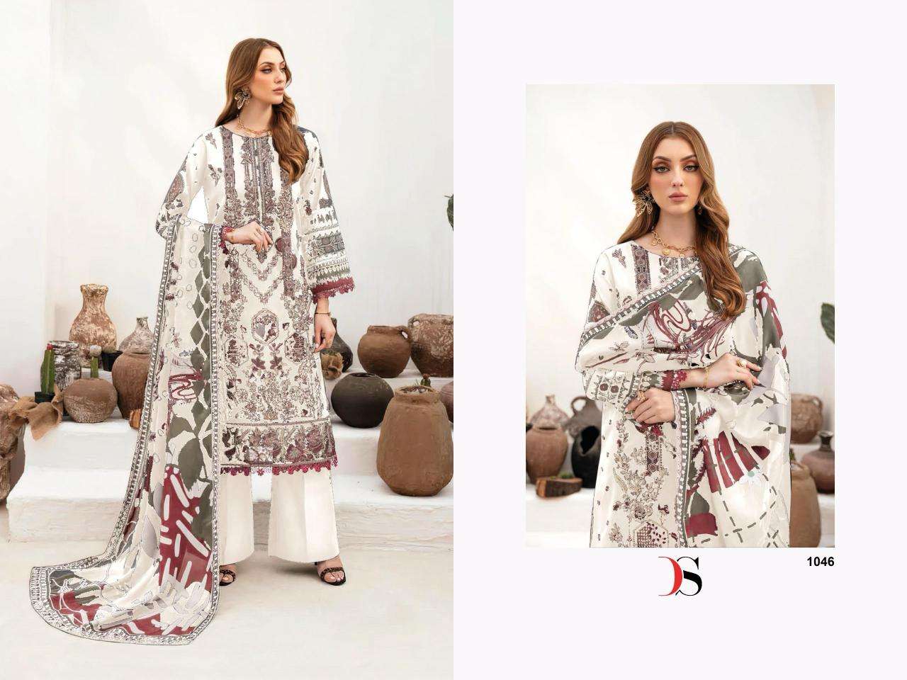 deepsy suits Cheveron-15 Unstitched dress materials wholesalers