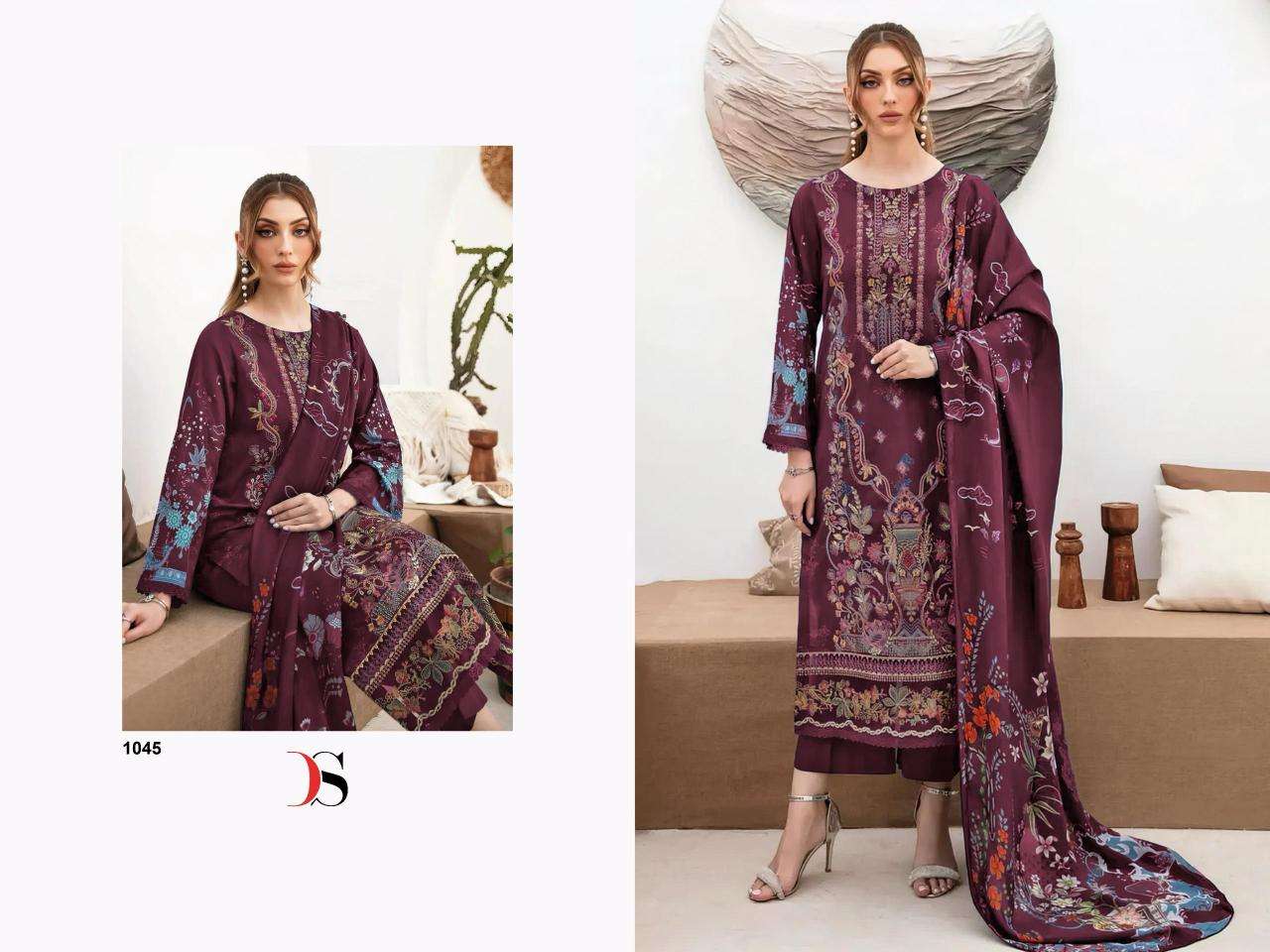 deepsy suits Cheveron-15 Unstitched dress materials wholesalers