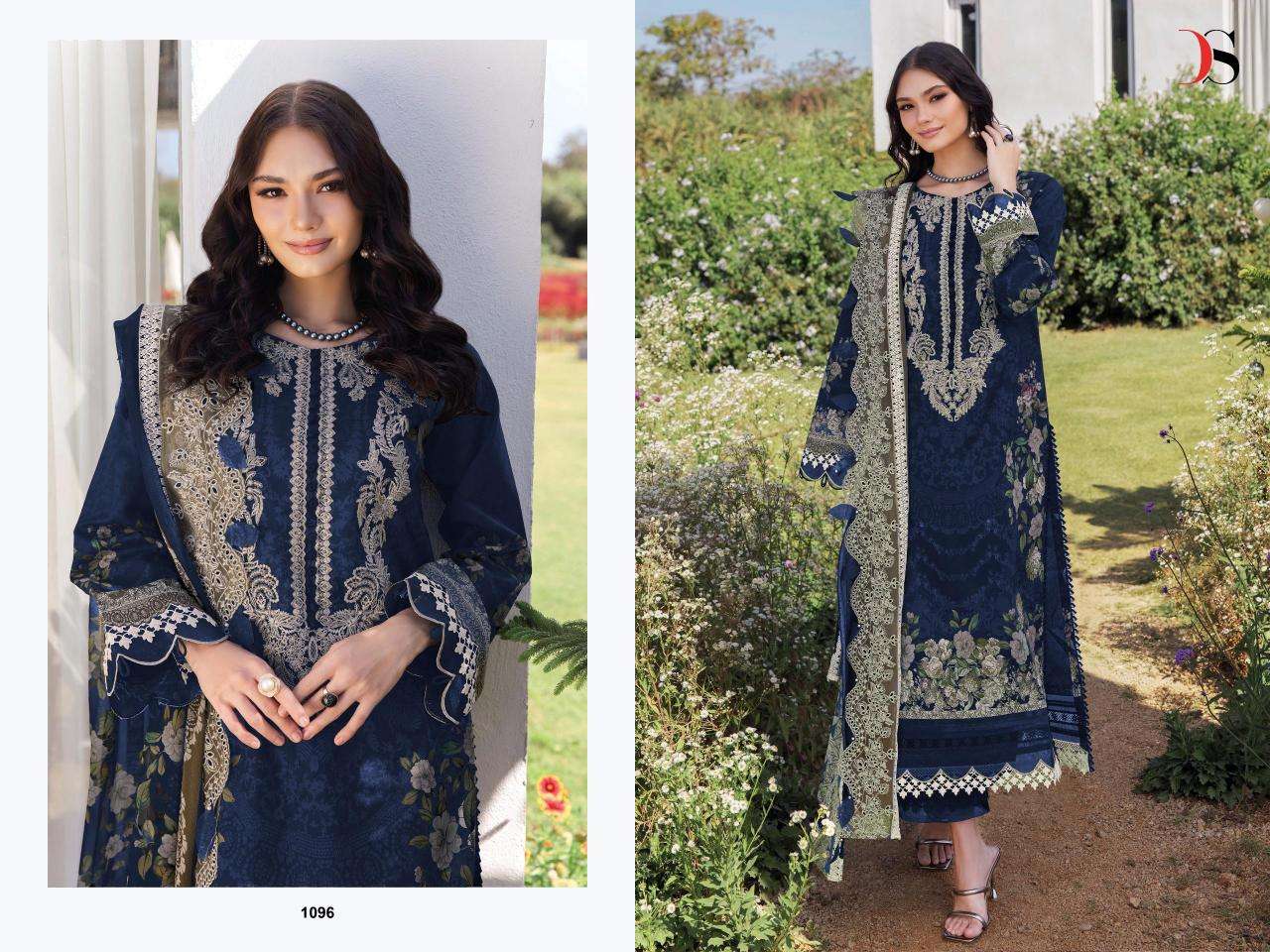 deepsy suits Jade niddle wonder 25nx Designer unstitched salwar suits