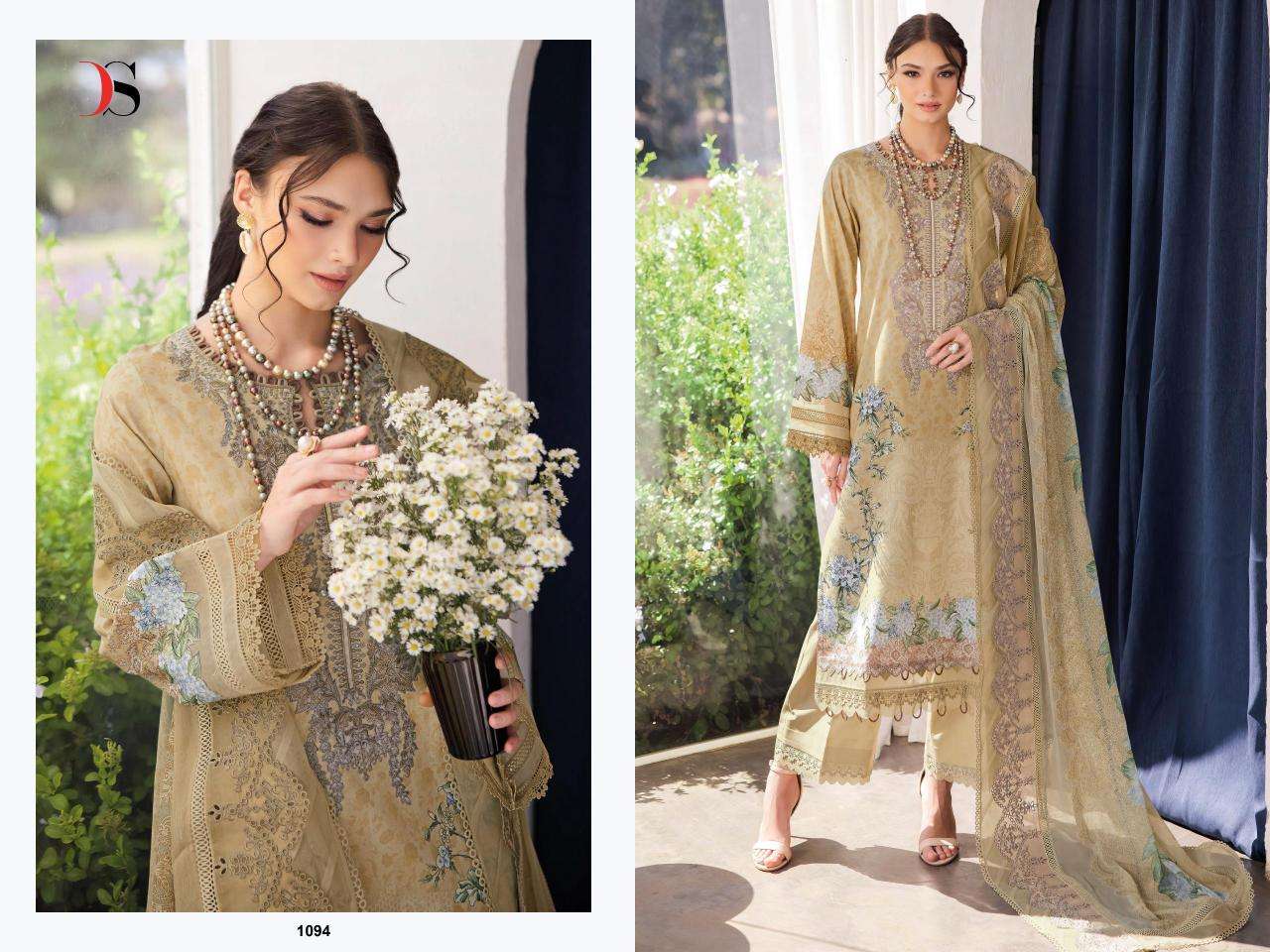 deepsy suits Jade niddle wonder 25nx Designer unstitched salwar suits