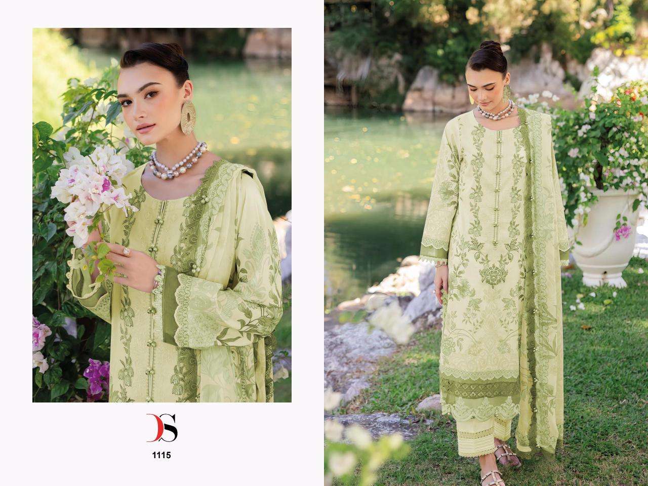 Deepsy suits jade urban lawn 25-2 Pakistani embroidered suits in Kolkata