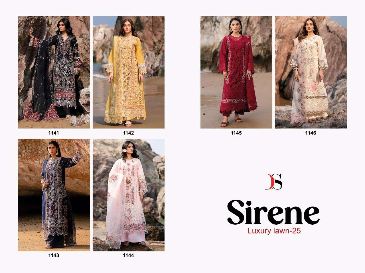 deepsy suits SIRENE LUXURY Lawn-25 Designer salwar kameez wholesale in Mumbai