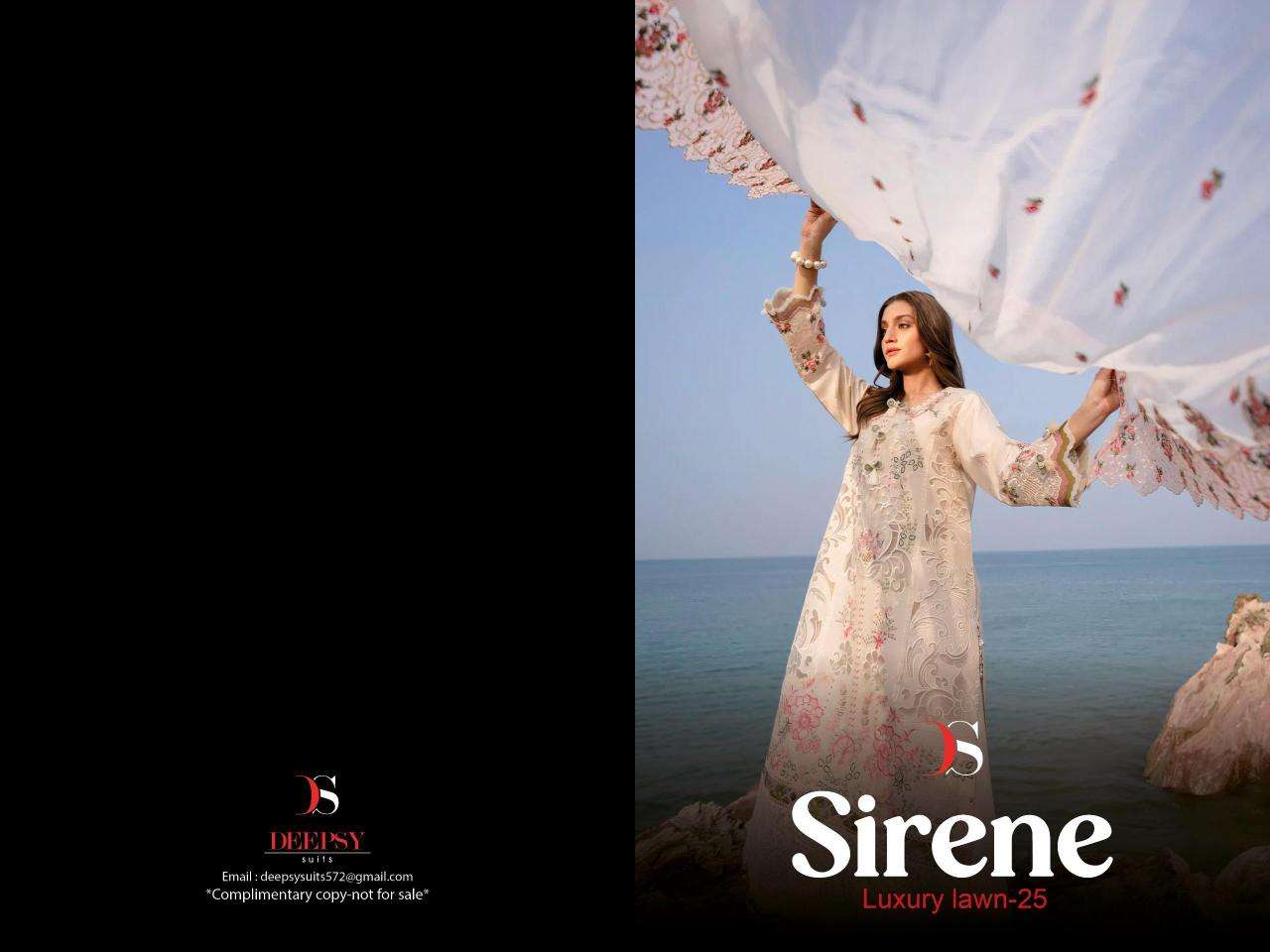 deepsy suits SIRENE LUXURY Lawn-25 Designer salwar kameez wholesale in Mumbai