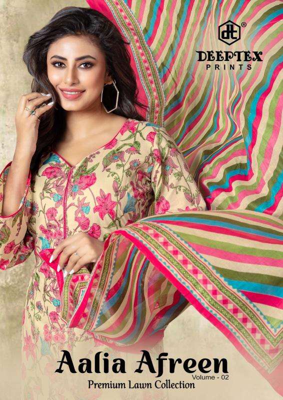 Deeptex aalia afreen vol-02 Cotton dress materials wholesale in Delhi