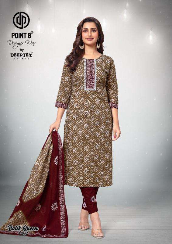 Deeptex batik queen vol 1 arkita kurti manufacturers in gandhi surat gandhinagar gujarat
