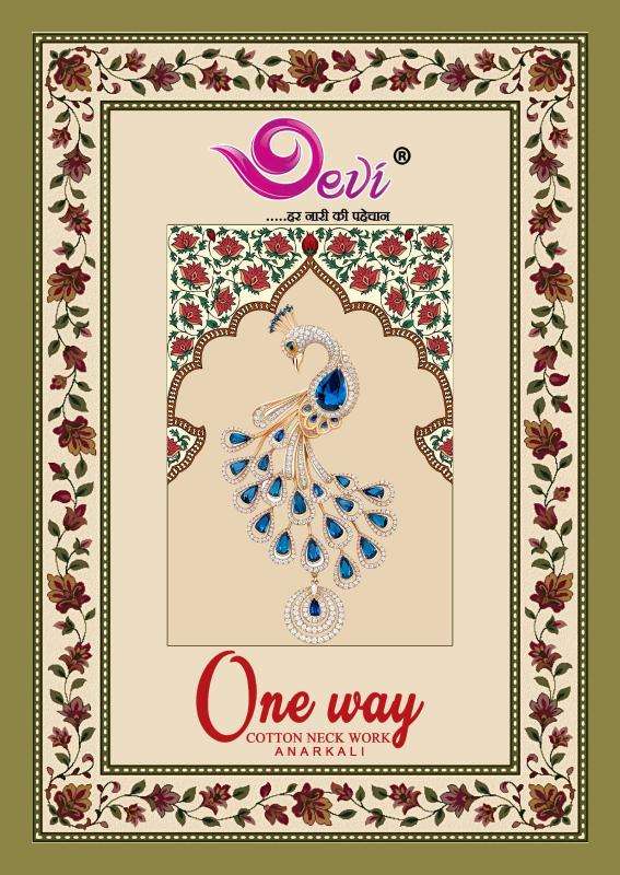 Devi one-way vol-1 kurti fabric manufacturer in surat