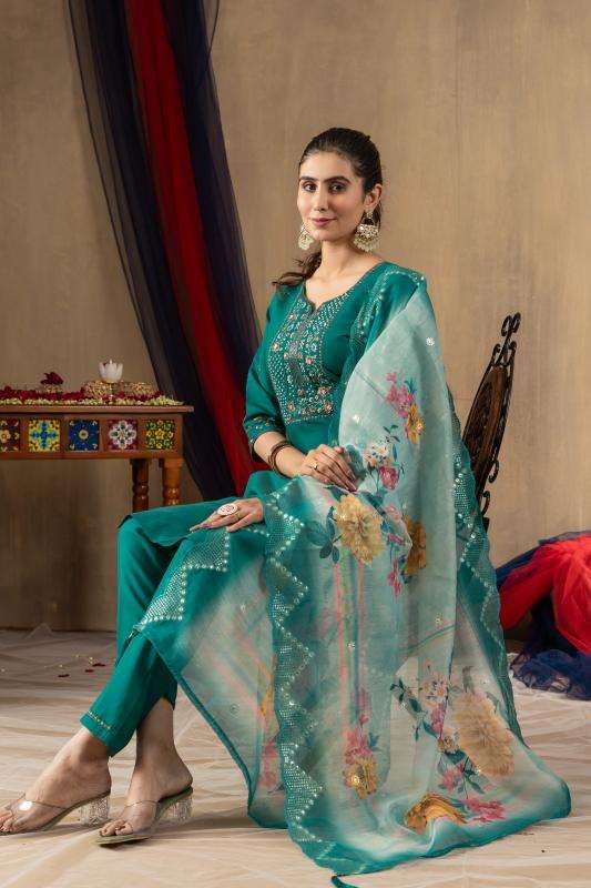 Diva 108 roman silk Designer Kurti Wholesalers