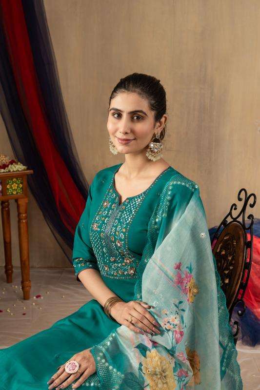 Diva 108 roman silk Designer Kurti Wholesalers