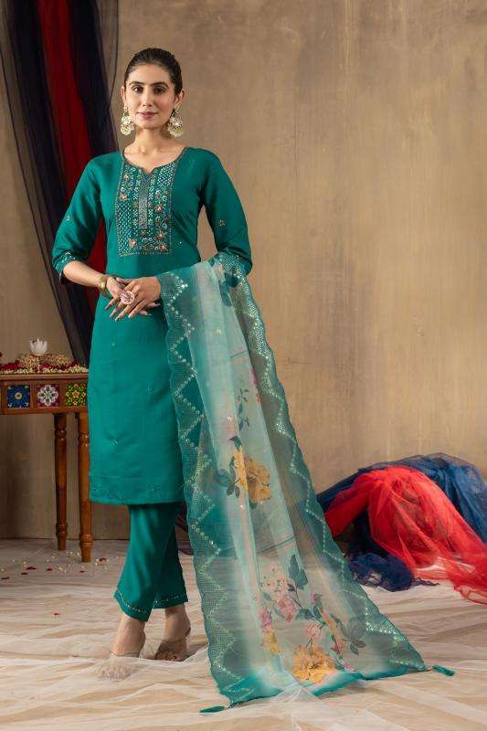 Diva 108 roman silk Designer Kurti Wholesalers