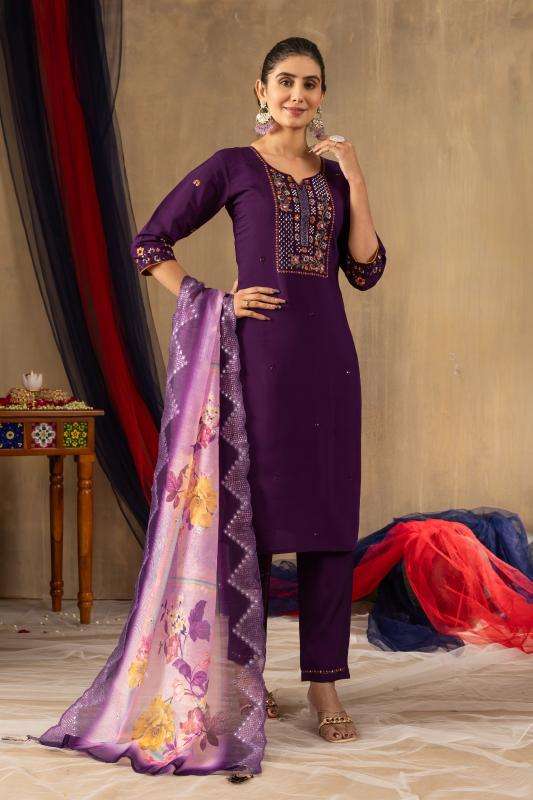 Diva 108 roman silk Designer Kurti Wholesalers
