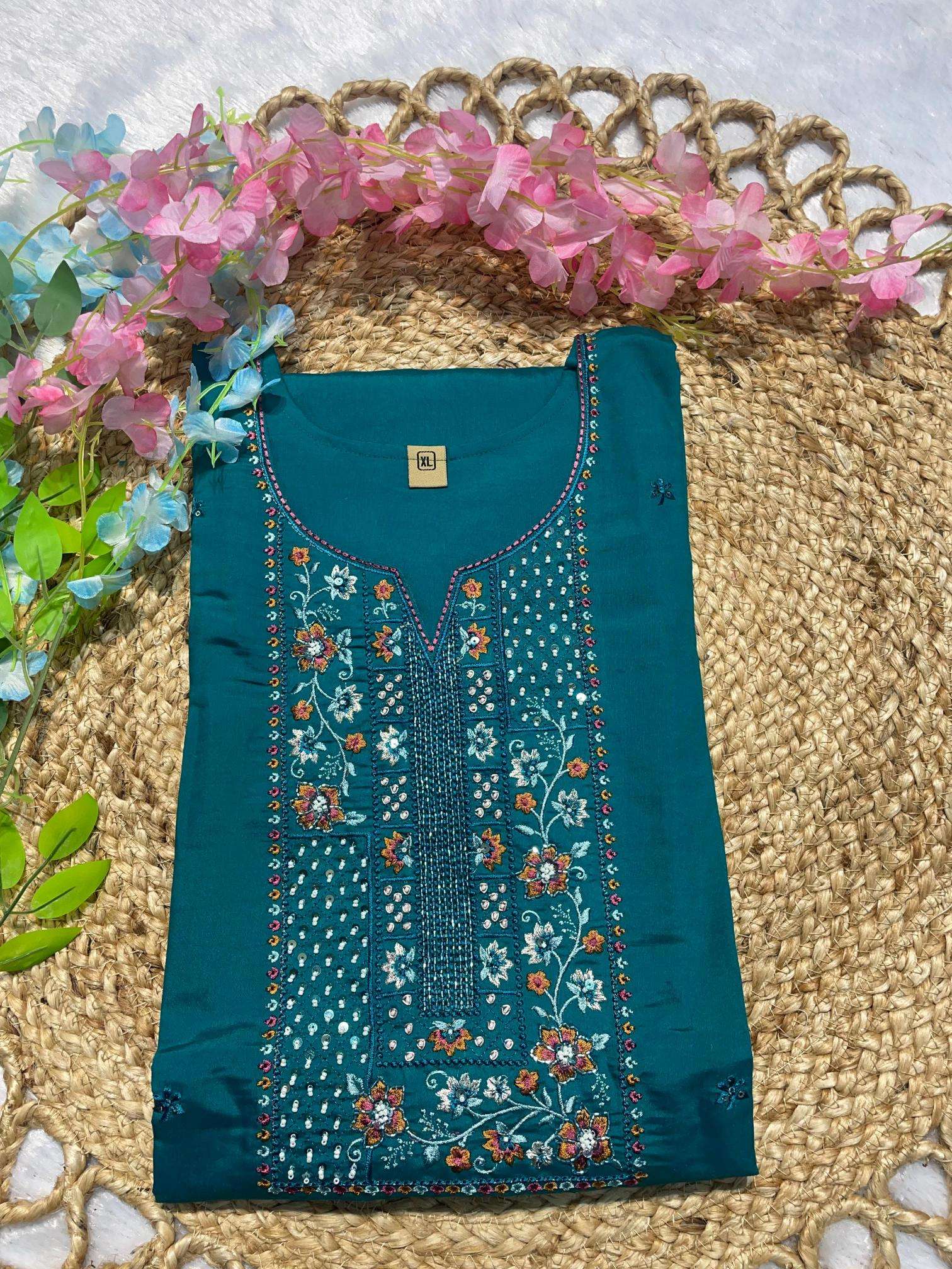 Diva 108 roman silk Designer Kurti Wholesalers