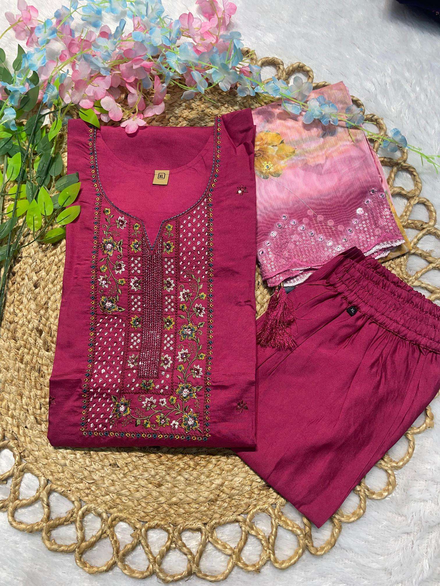 Diva 108 roman silk Designer Kurti Wholesalers