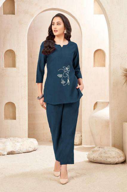 Fancy vol 2 vatican with coord set Kurti exporters in Surat