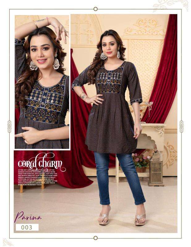 Ft parina Ladies kurtis distributors in Kolkata