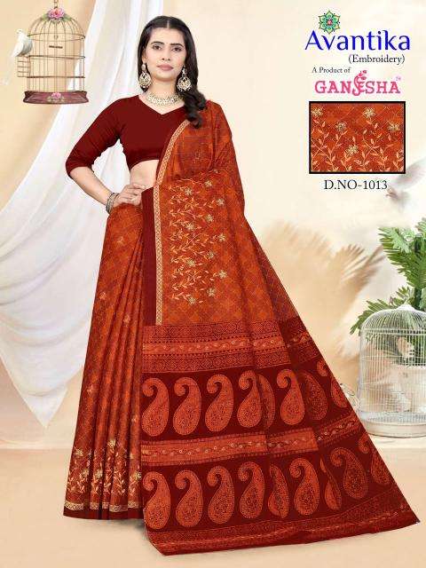 Ganesha avantika vol-01 Wholesale saree dealers in Mumbai
