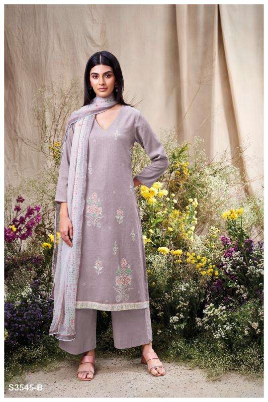 Ganga aiveen 3545 Wholesale dress materials in Mumbai