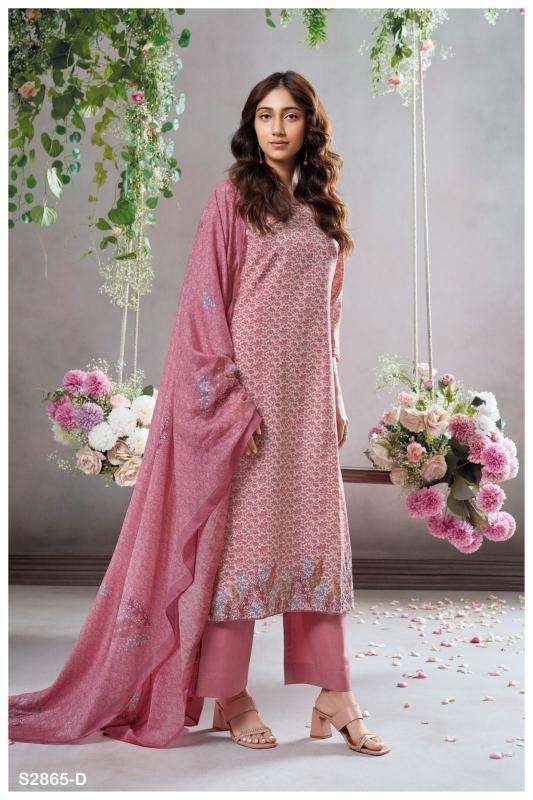 Ganga alumita 2865 Fancy dress materials wholesale in Bangalore