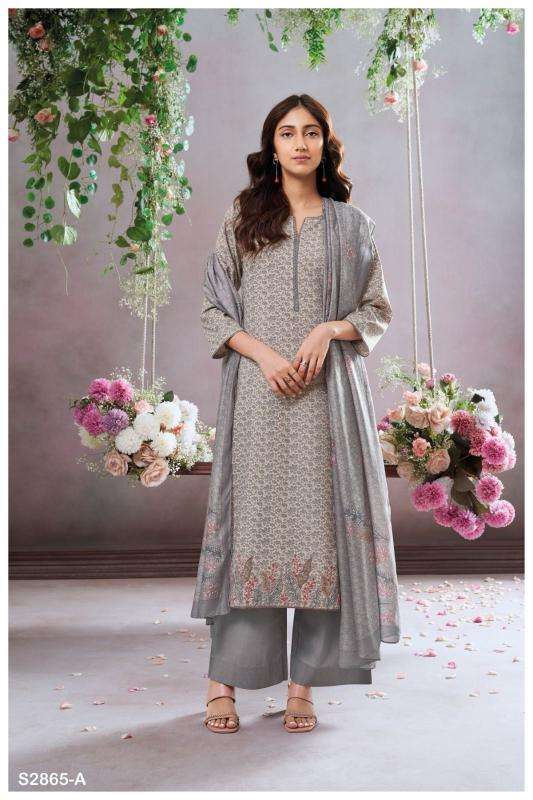 Ganga alumita 2865 Fancy dress materials wholesale in Bangalore