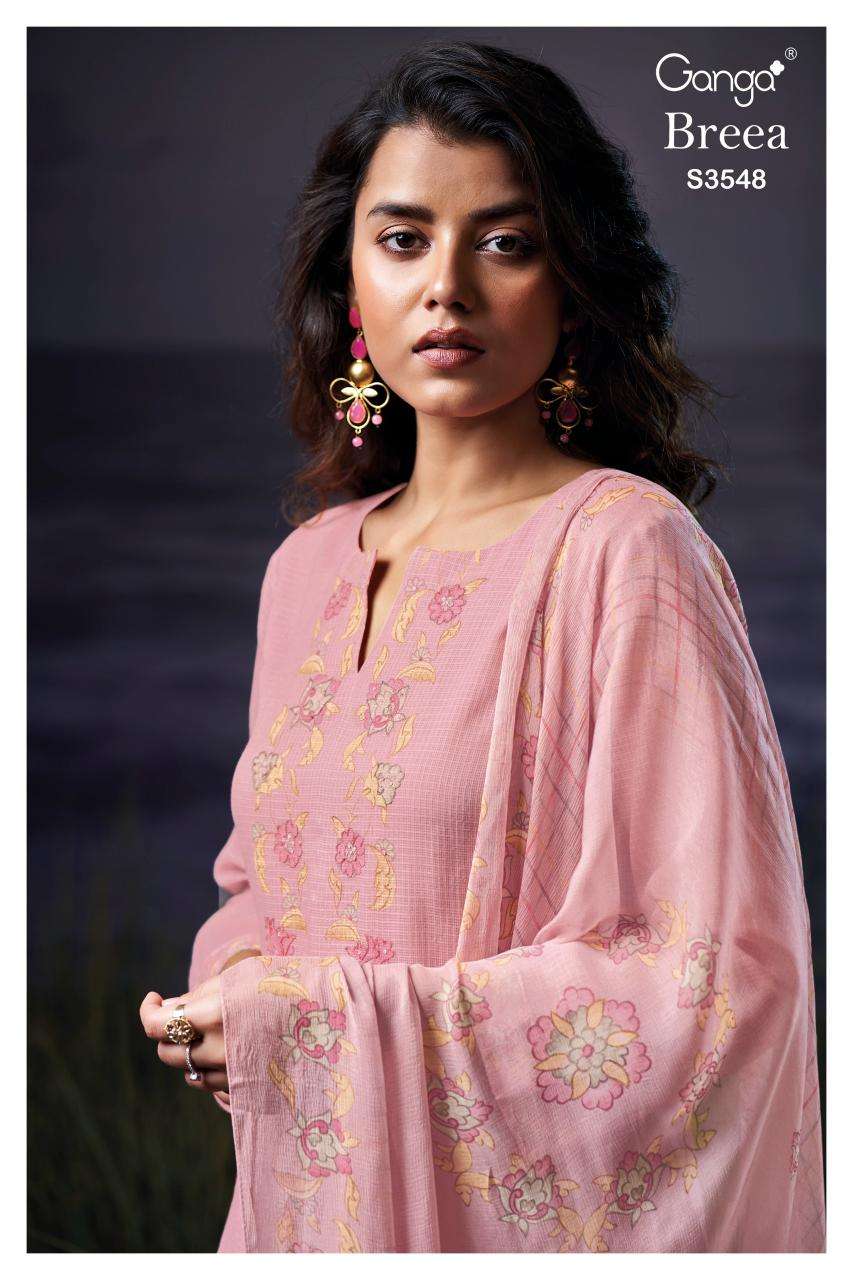 Ganga breea 3548 Kolkata dress material online shopping