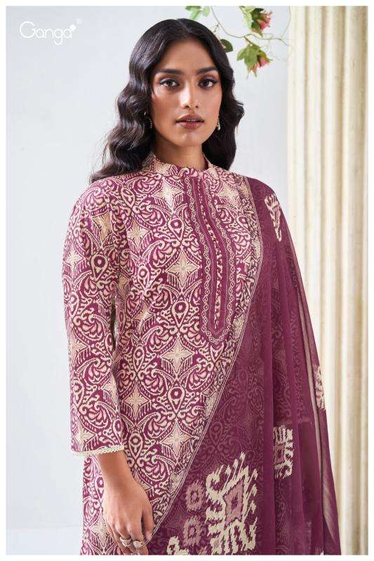 Ganga christa 3599 Dress material wholesalers in Vadodara