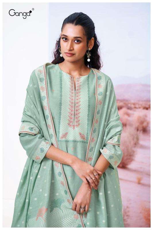 Ganga cracia 3517 Wholesale dress materials suppliers in Vadodara