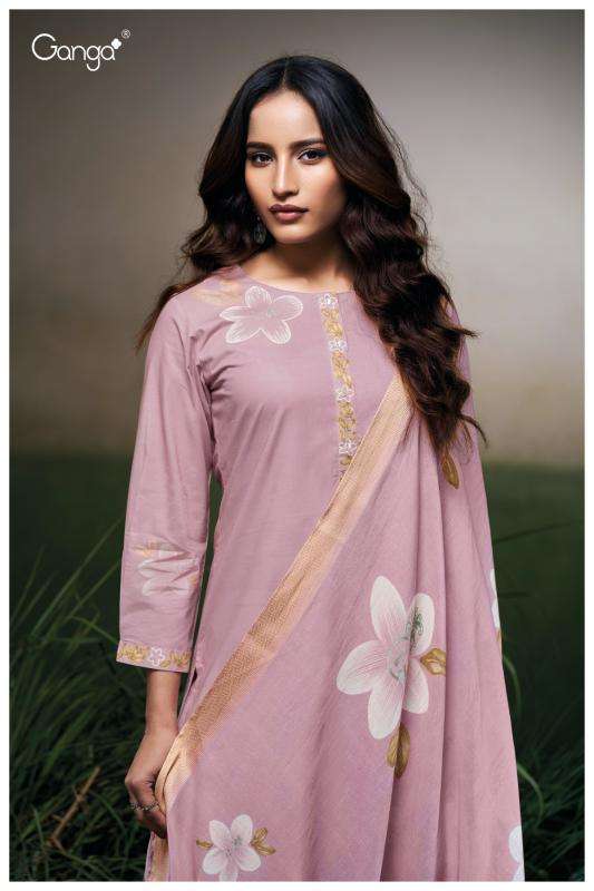 Ganga faryat 3523 Lawn suits wholesale dealer in Bangalore