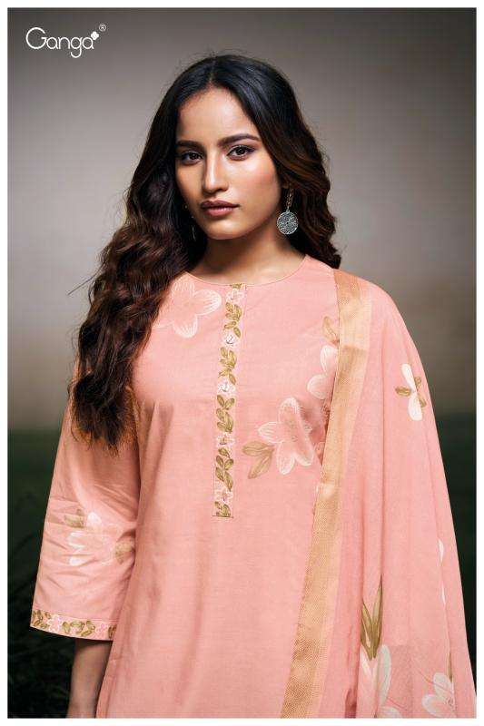 Ganga faryat 3523 Lawn suits wholesale dealer in Bangalore
