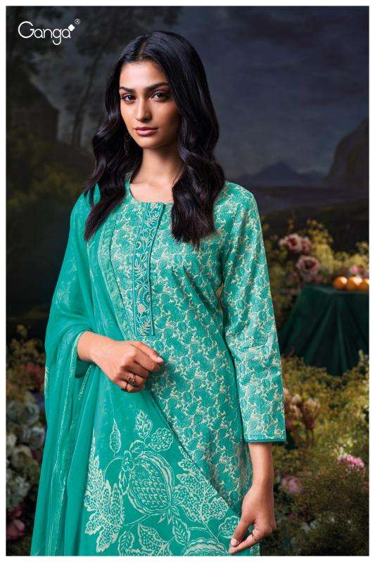 Ganga fiora 3598 Dress materials wholesale market