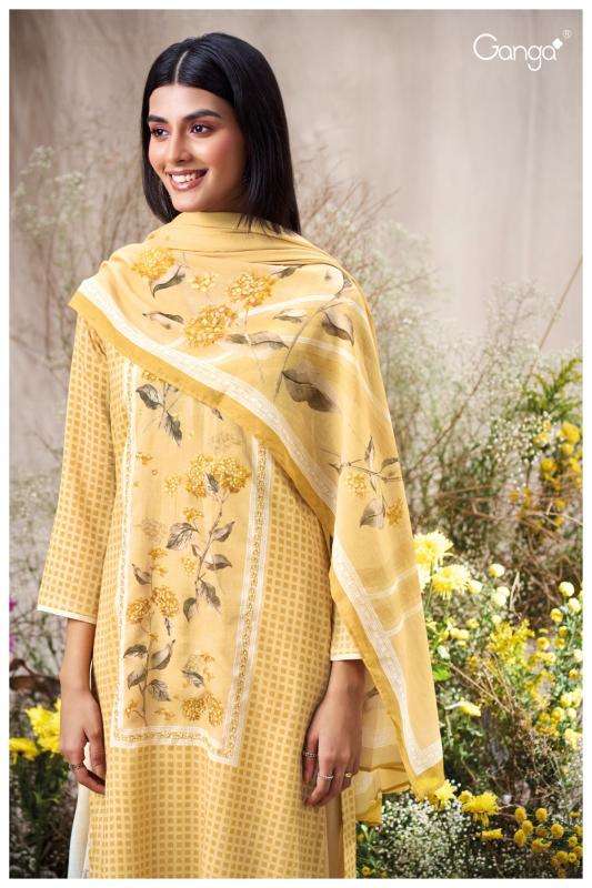 Ganga francis 3570 Dress materials wholesale market Mumbai