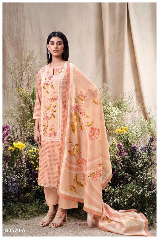 Ganga francis 3570 Dress materials wholesale market Mumbai