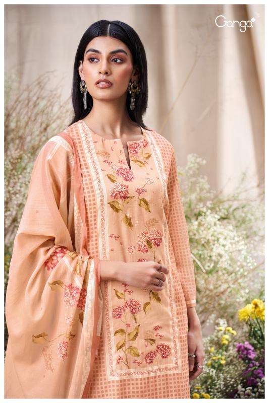 Ganga francis 3570 Dress materials wholesale market Mumbai