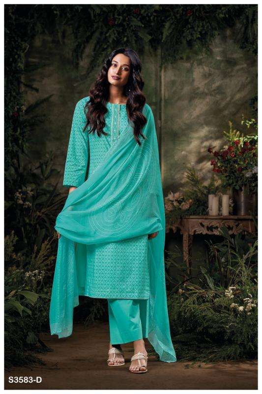 Ganga frinisa 3583 Dress material online shopping in Delhi
