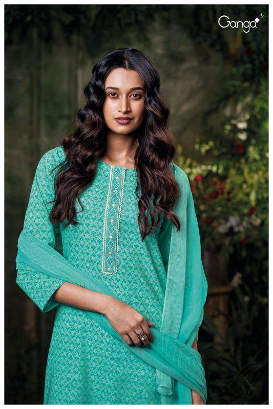 Ganga frinisa 3583 Dress material online shopping in Delhi