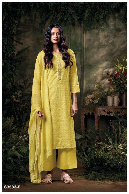 Ganga frinisa 3583 Dress material online shopping in Delhi