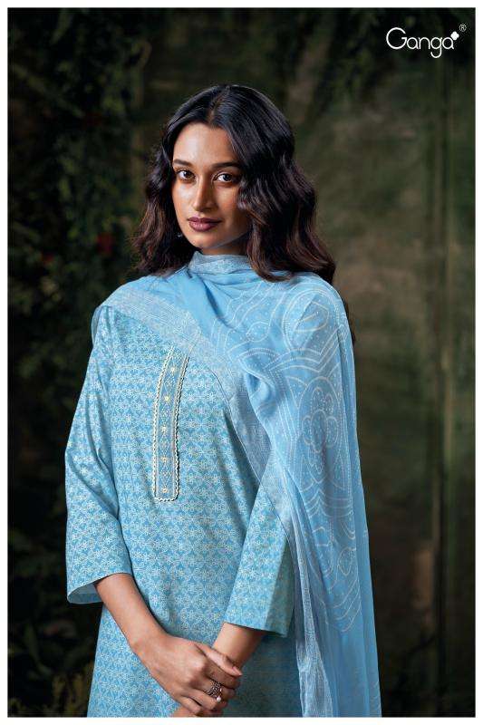Ganga frinisa 3583 Dress material online shopping in Delhi