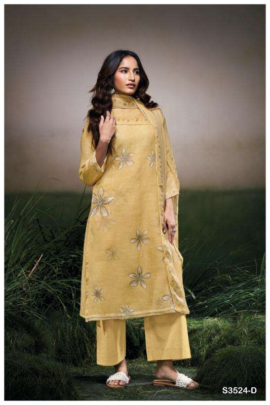 Ganga gracelyn 3524 Ladies dress materials wholesale suppliers