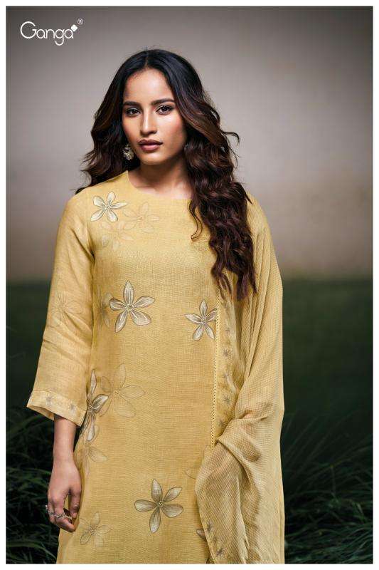 Ganga gracelyn 3524 Ladies dress materials wholesale suppliers