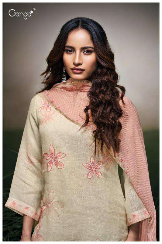 Ganga gracelyn 3524 Ladies dress materials wholesale suppliers