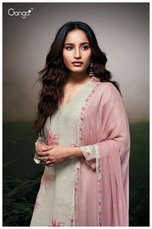 Ganga gracelyn 3524 Ladies dress materials wholesale suppliers
