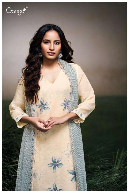 Ganga gracelyn 3524 Ladies dress materials wholesale suppliers