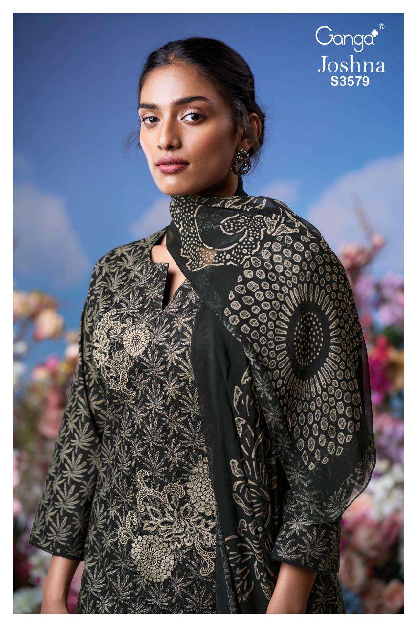 Ganga joshna 3579 Designer dress materials in Delhi
