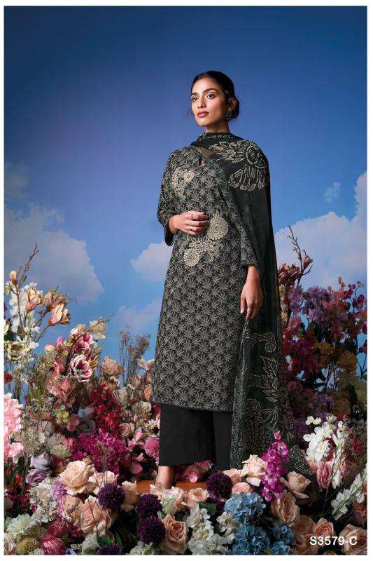 Ganga joshna 3579 Designer dress materials in Delhi