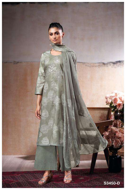 Ganga linzy 3450 Dress material manufacturers in Bangalore