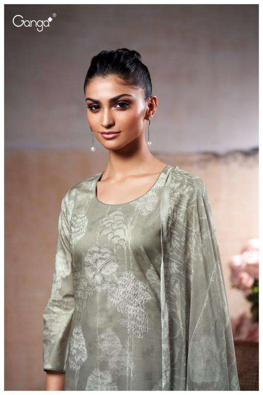 Ganga linzy 3450 Dress material manufacturers in Bangalore