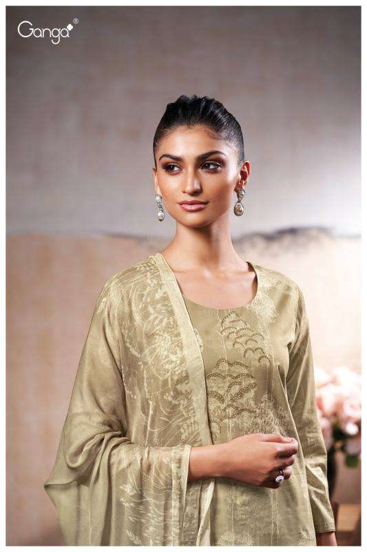 Ganga linzy 3450 Dress material manufacturers in Bangalore