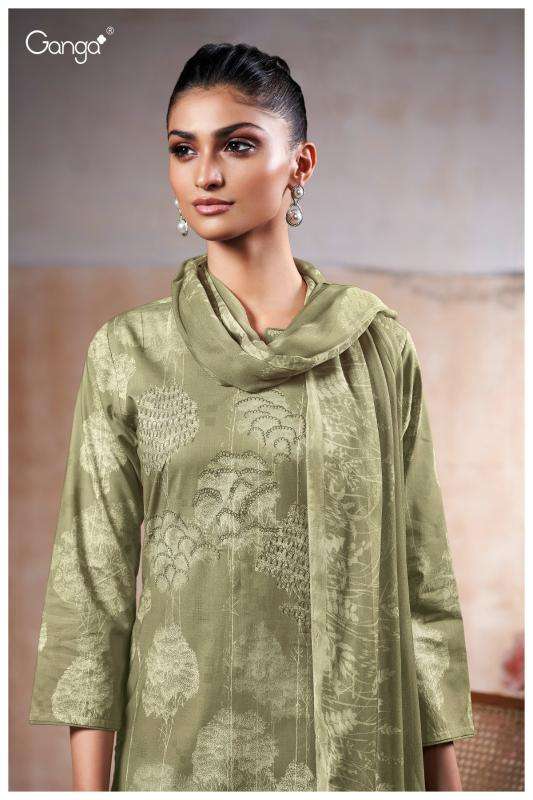 Ganga linzy 3450 Dress material manufacturers in Bangalore
