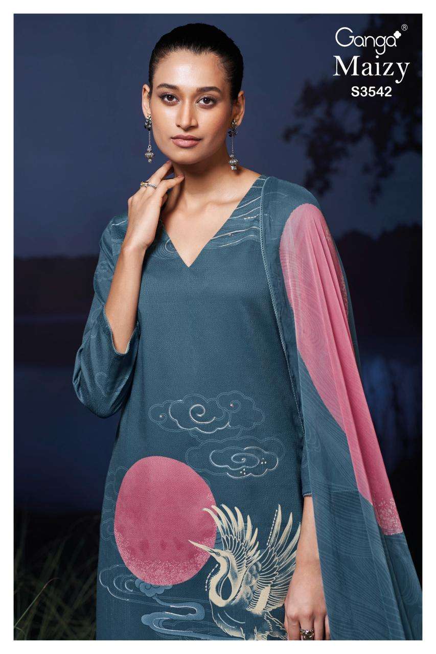 Ganga maizy 3542 Indian wholesale salwar kameez supplier
