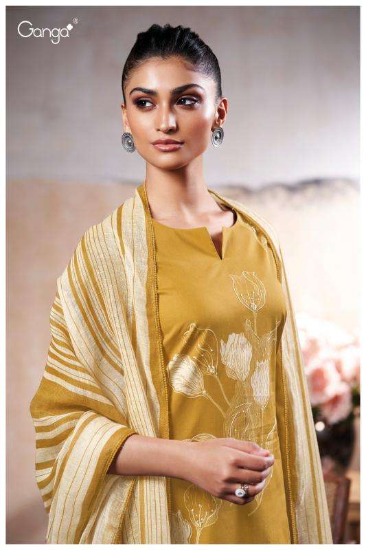 Ganga onella 3544 Cheap dress materials in Mumbai