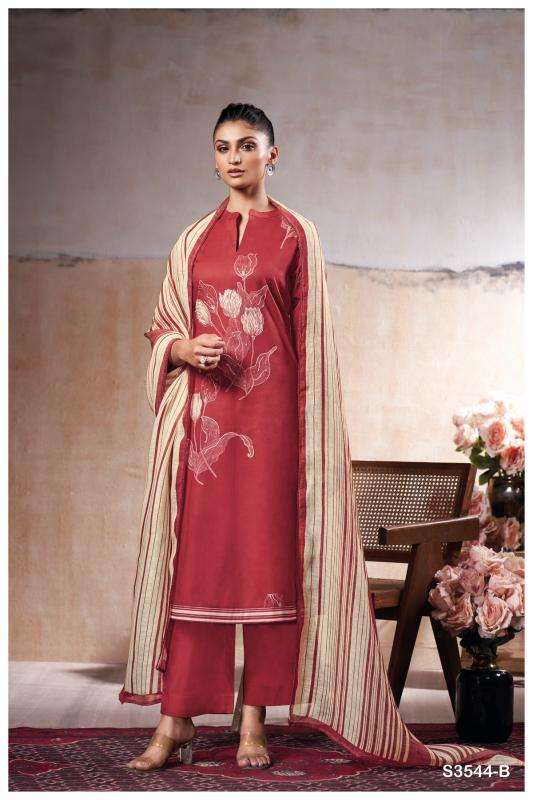 Ganga onella 3544 Cheap dress materials in Mumbai
